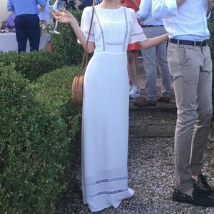 Reformation off white Maxi Dress